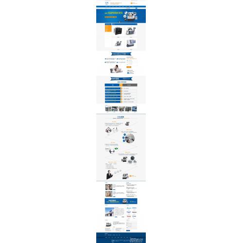 [其他模板] 易优CMS营销型精密机械设备网站模板_EyouCMS营销型类企业网站模板
