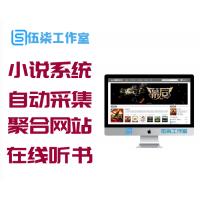 PTCms小说系统自动在线采集修正版 小说聚合网站带手机端,4套模板 在线听书和TXT下载