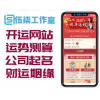 2020最新PHP开运网运势测算网站源码 公司起名风水起名八字算命算财运姻缘