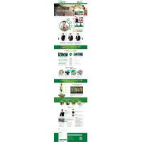 绿色体育培训机构营销型织梦模板（带手机端）