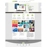 绿色大气网络设计公司工作室织梦模板下载