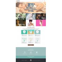 HTML5响应式高端纪实婚纱摄影织梦模板下载