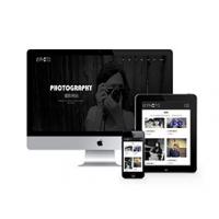 响应式风景摄影类网站织梦模板(自适应手机端) 