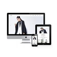 响应式服装时装设计类网站织梦模板(自适应手机端)