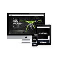 响应式智能无人机类网站织梦模板(自适应手机端)