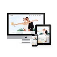 响应式婚纱照摄影类网站织梦模板(自适应手机端)