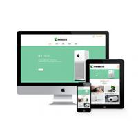 响应式净水设备类网站织梦模板(自适应手机端)