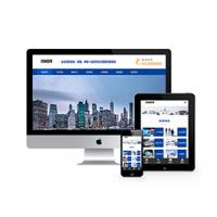 响应式咨询管理类网站织梦模板(自适应移动端) 