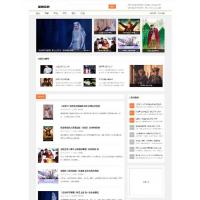 [织梦模板] 白色新闻资讯网站源码dedecms织梦模板 [带手机版数据同步]