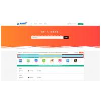 织梦cms仿知名吧站长导航网站模板 修复内页错位问题