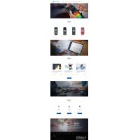 [其他模板] pbootcms响应式刷卡机POS机网站模板 无线支付设备网站源码下载