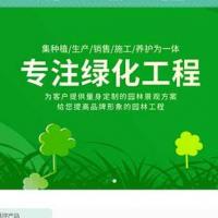 织梦dedecms苗木草坪种植绿化工程企业网站模板(带手机移动端)