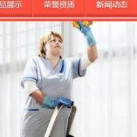 保洁清洁服务行业类网站织梦模板(带手机端)+PC+移动端+利于SEO优化