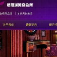 美容美发类企业网站织梦模板(带手机端)+PC+移动端+利于SEO优化