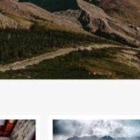 响应式旅游风景相册相片展示类dedecms模板(自适应)+利于SEO优化