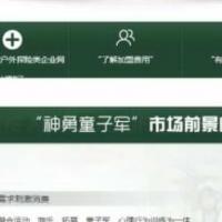 绿色儿童户外探险类企业网站模板