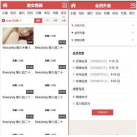 最新老司机影视打赏源码主播福利VIP带有会员升级三级分销微信支付宝双通道免签接口