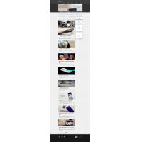 黑色HTML5仿安卓中国自适应博客类织梦模板下载