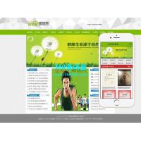 职业健康机构类网站织梦模板(带手机端)