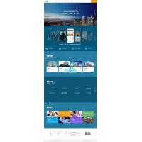 响应式企业通信管家服务管理智能化免费织梦模板(自适应)