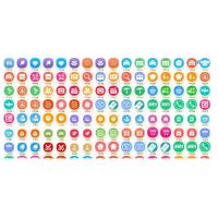 淘宝10元购买的小程序公众图标素材6113个菜单栏素材