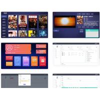 TV美化版影视盒子APP源码 对接苹果cms后台