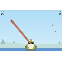 HTML5青蛙吃蚊子小游戏源码_自适应手机端