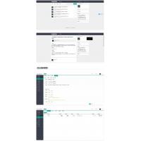 简约清爽社区论坛源码 自适应手机端 带后台带会员中心可发帖