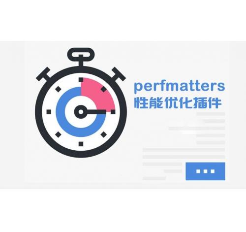 WordPress优化插件：Perfmatters v1.8.0