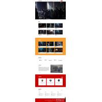 [其他模板] PC+WAP)传媒文化广告网站pbootcms模板 大气的影视公司网站源码下载