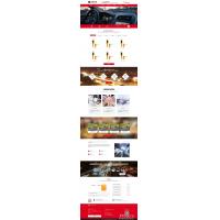 [其他模板] 自适应手机端 车牌智能识别系统类网站pbootcms模板 停车场系统网站源码下载