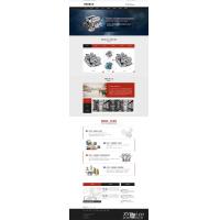 [其他模板] 机械设备零件加工类网站pbootcms模板 金属机械网站源码下载