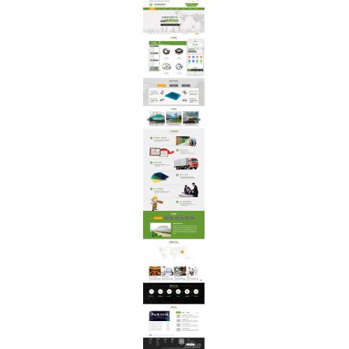 [其他模板] 易优CMS营销型塑料板材净化环保设备网站模板_EyouCMS环保类企业网站模板